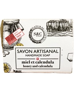 Savon "Miel et Calendula" - Marque Valais