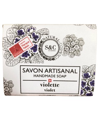 Savon "Violette" - Marque Valais