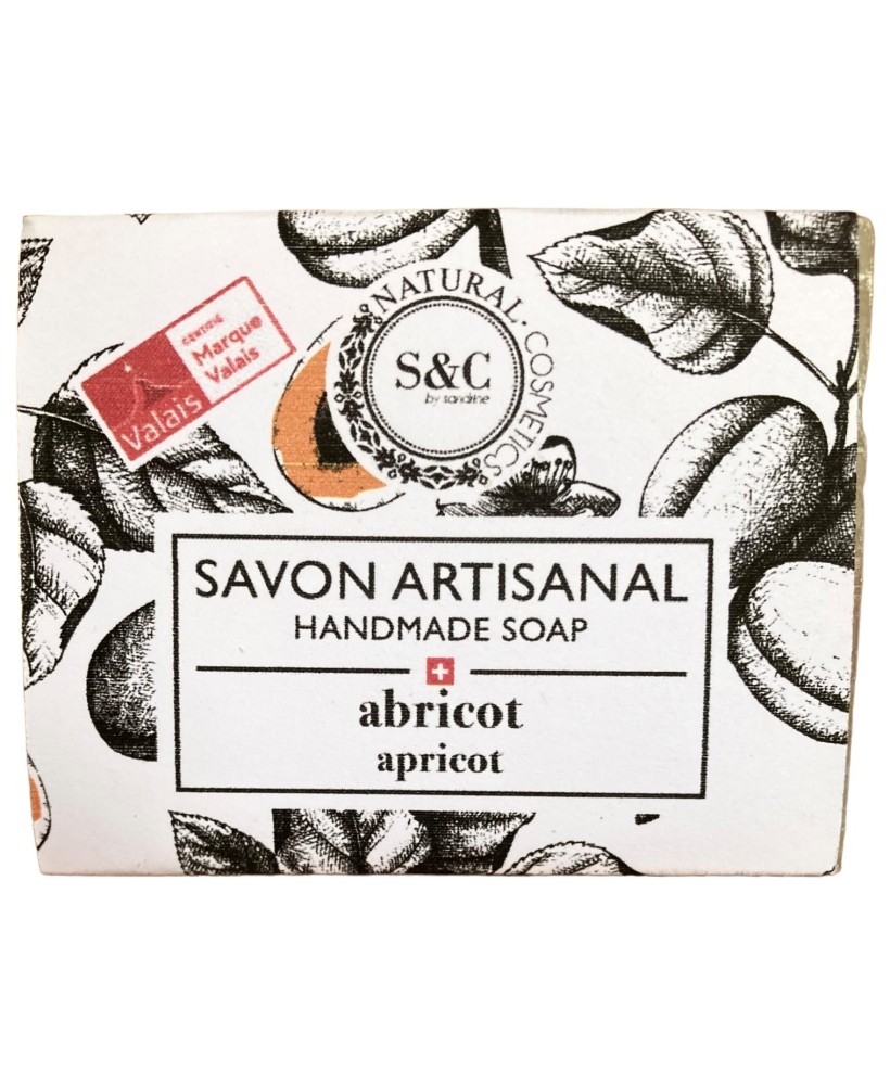 Savon "Abricot" - Marque Valais