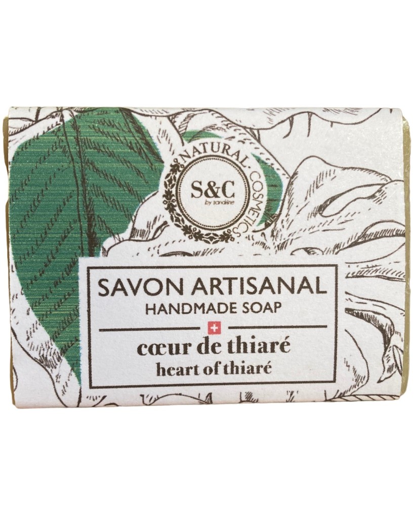 Savon "Coeur de Thiaré - Monoï"