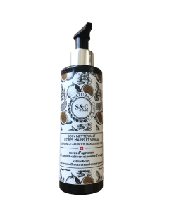 Gel douche corps, mains et visage - Coeur d'agrumes