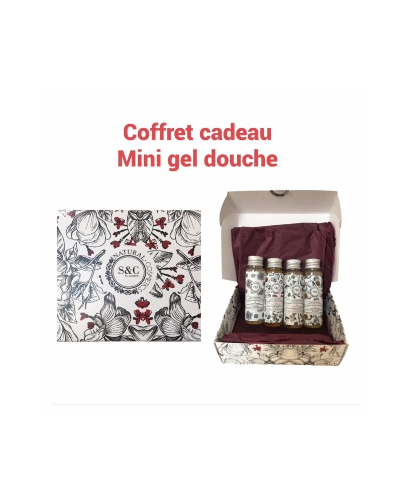 Coffret Mini Gel douche corps, mains et visage