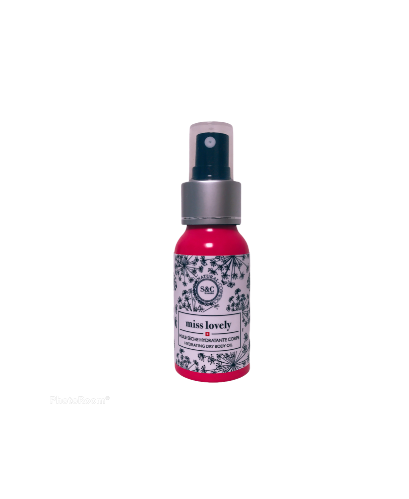 Huile corps sèche Scintillante Miss Lovely (Gamme Ado)