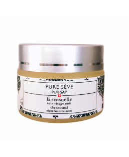 Soin visage nuit  "Pure sève " - La Sensuelle