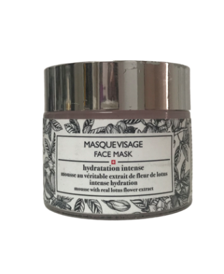 Masque visage mousse hydratation intense