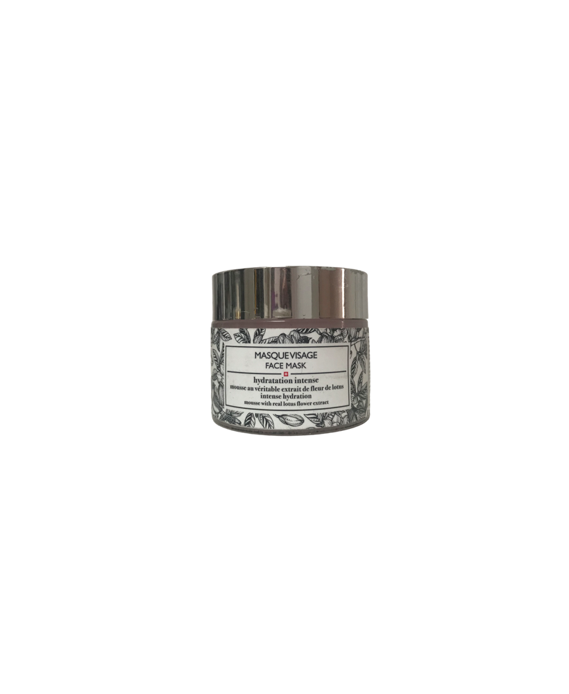 Masque visage mousse hydratation intense