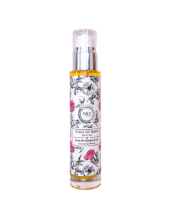 Huile de bain "Rose de mon coeur"