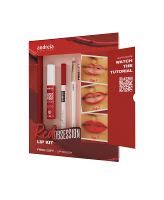 Coffret Red Obsession Lip kit