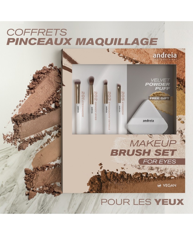 Coffret Pinceau pour les yeux