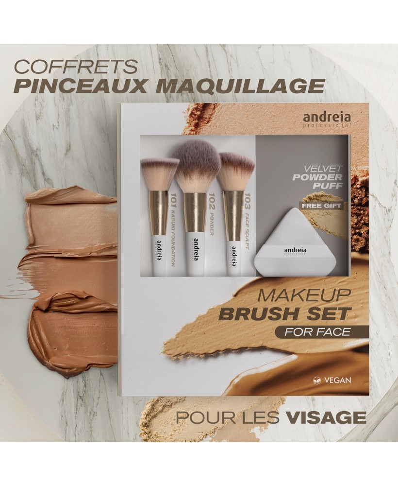 Coffret Pinceau pour le visage