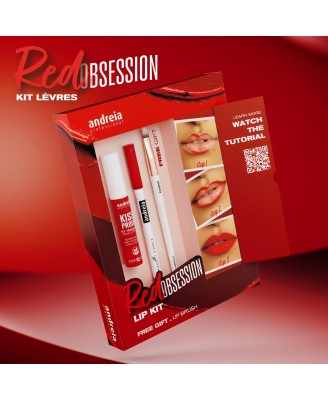 Coffret Red Obsession Lip kit