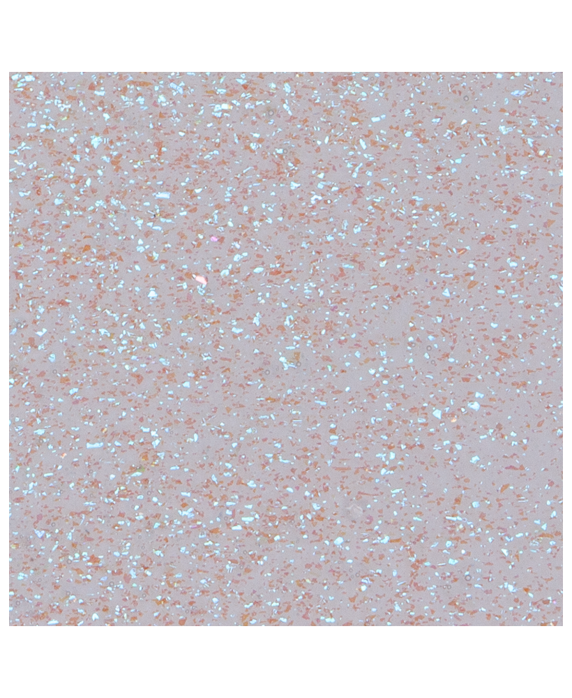 Gel polish "Ballet" - BA6 - Glitter Transparent et Bleu