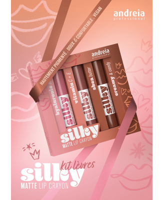 Coffret Silky Matte Lip Crayon Set