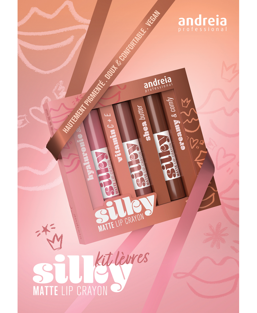 Coffret Silky Matte Lip Crayon Set
