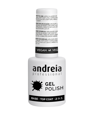 Base/top Coat 2en1 Semi-permanent