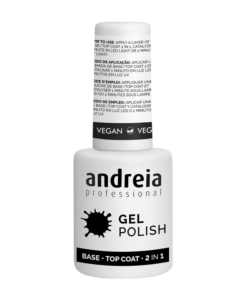 Base/top Coat 2en1 Semi-permanent